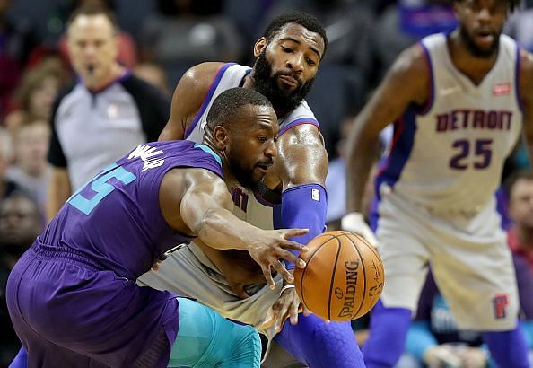 Andre Drummond could replace Kemba Walker as the face of the Hornets