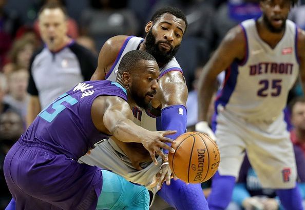 Andre Drummond could replace Kemba Walker as the face of the Hornets