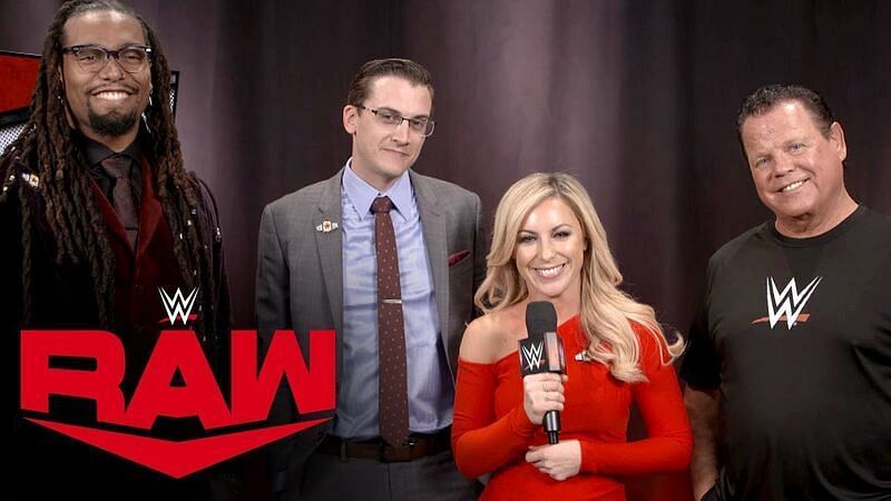 RAW has a new team of announcers