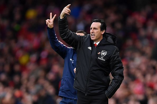 Unai Emery is under pressure right now at Arsenal