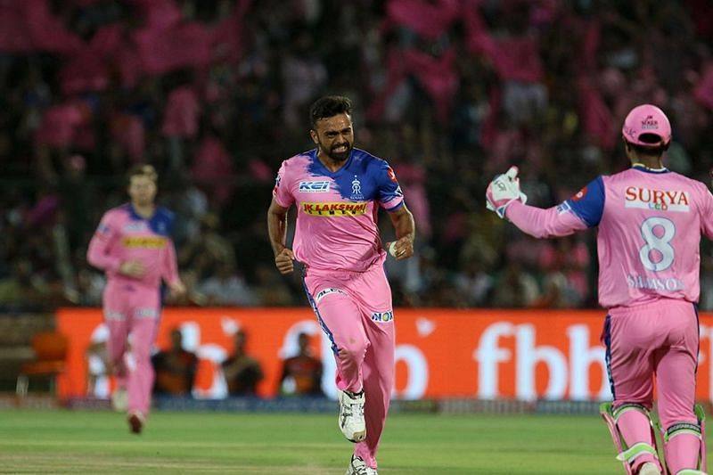 Unadkat can do well as a death bowler for KKR (Image Courtesy: IPLT20.com)