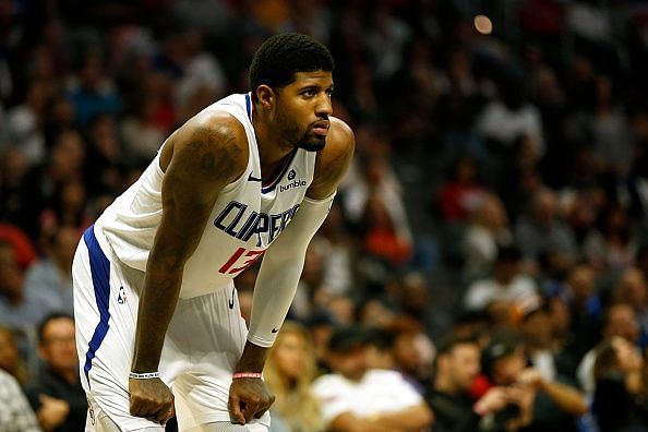 Paul George has averaged 22.6 points over 9 appearances for the Clippers