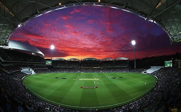 The Adelaide Oval under lights