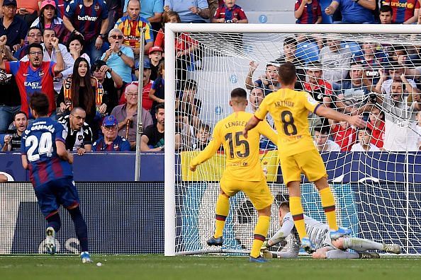 Campana opened the scoring for Levante