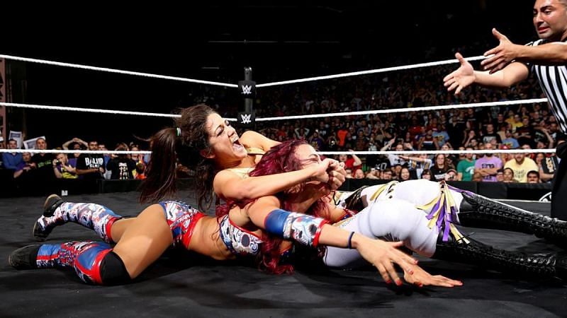 Sasha Banks started her WW career as part of NXT