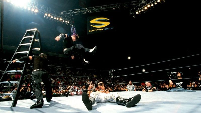 The carnage from Wrestle Mania 2000 continued at Summerslam