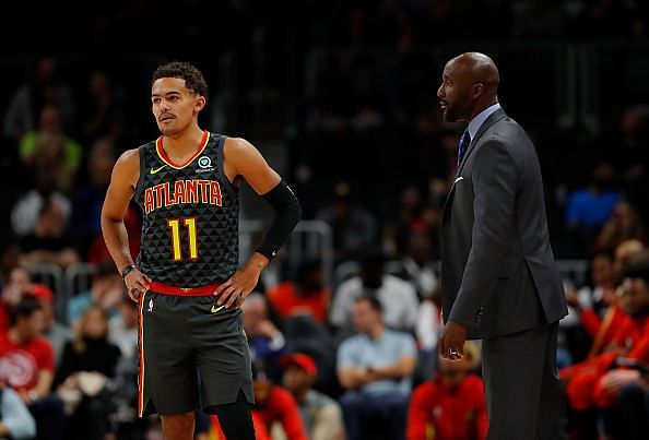 Trae Young has taken a huge jump in his second year in the NBA