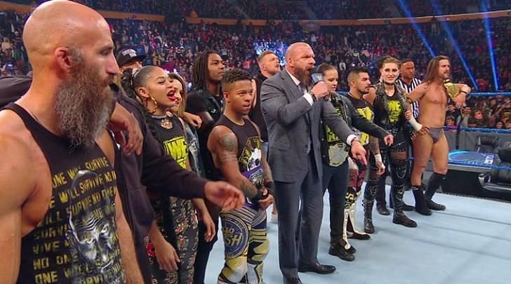 NXT Superstars with Triple H