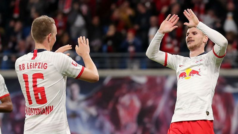 Hat-trick hero Werner stars as Leipzig score eight and ...