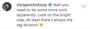 Jericho&#039;s response