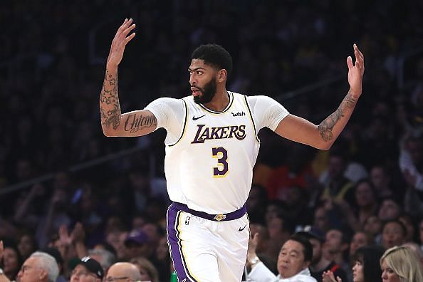 Anthony Davis is among the players in contention to be named 2020 Defensive Player of the Year.