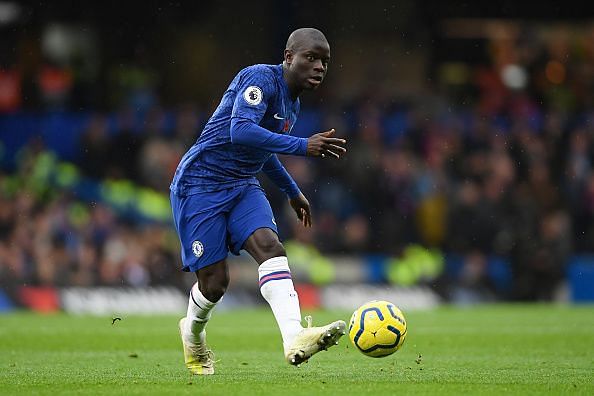 Kante was influential going forward for Chelsea