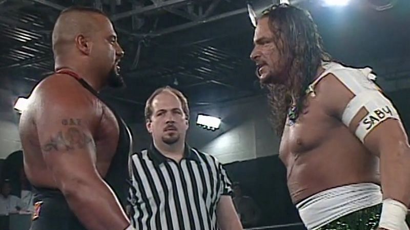 Taz vs Sabu at ECW Barely Legal 1997