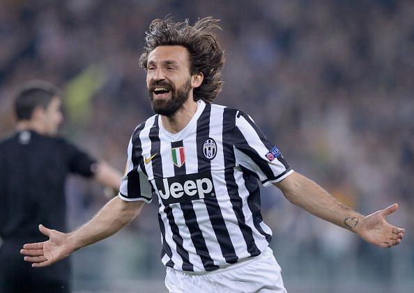 The legendary Andrea Pirlo