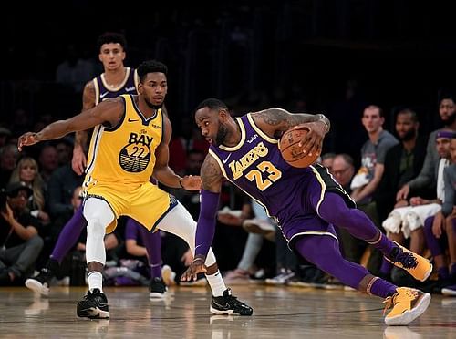 Golden State Warriors v Los Angeles Lakers