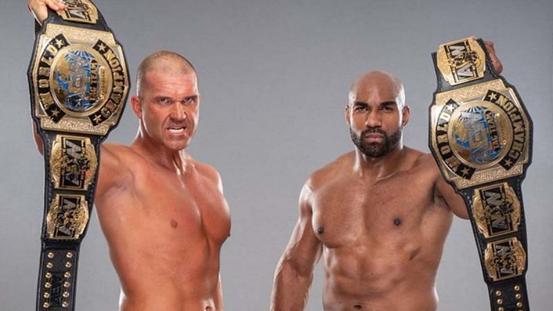 SCU is the first-ever AEW World Tag Champs and they might lose in their first defense