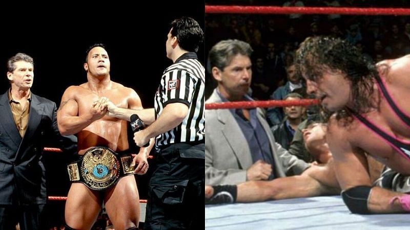 Vince McMahon helped The Rock win his first WWF Championship at Survivor Series 1999