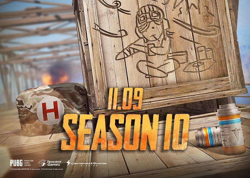 PUBG Mobile Royale Pass Season 10 to release on November 9, 2019, and its theme could be healing