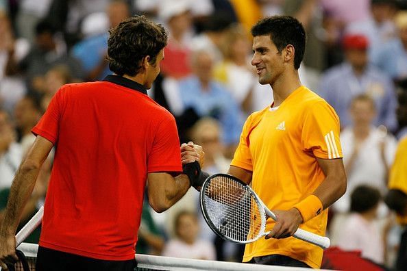 Federer takes down Djokovic in straight sets in the 2009 US Open semis