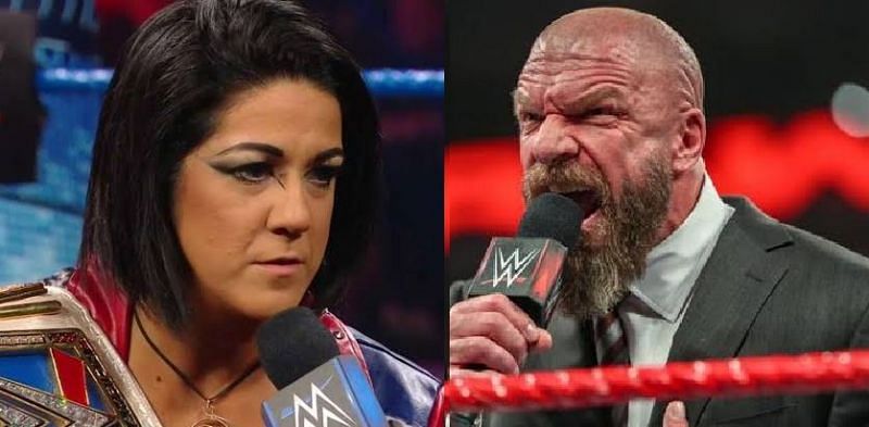 Bayley and Triple H