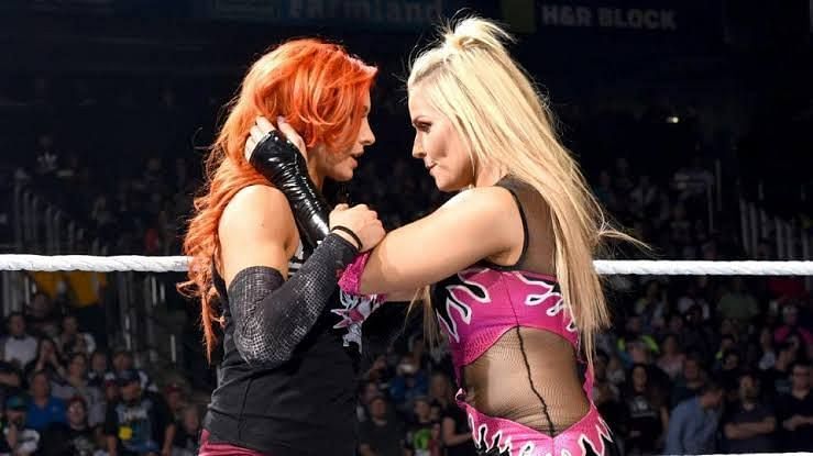 Natalya and Becky Lynch