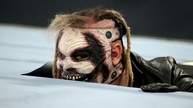 Wyatt coming out from under the ring, just like Kane......