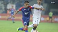 Sunil Chhetri got his first goal of the season. Photo Credits: indiansuperleague.com