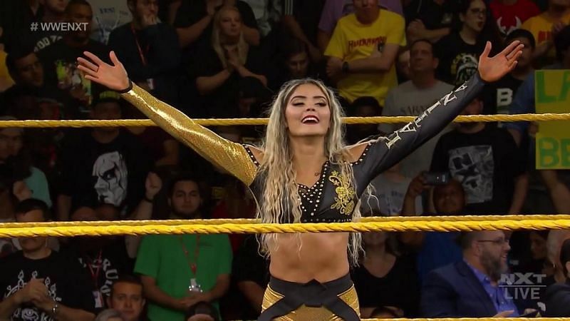 Taynara picked up an easy win over the rookie