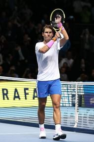 Nadal fought his way through his match against Russia's Daniil Medvedev