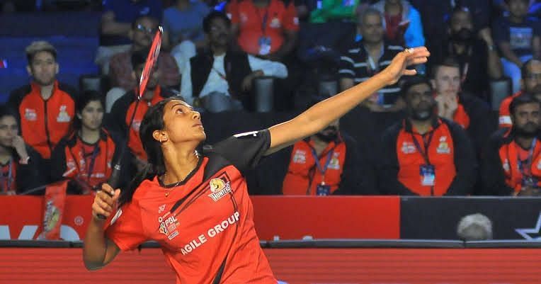 PV Sindhu was retained by the Hyderabad Hunters for the max price (77 Lakhs) in the PBL Season 5