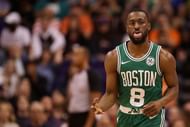 Kemba Walker suffered a scary injury during Boston's defeat to the Nuggets