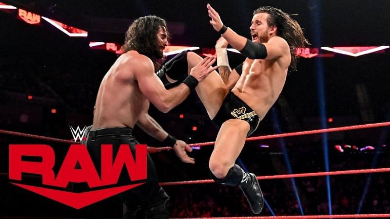 Seth Rollins and Adam Cole had a grueling match