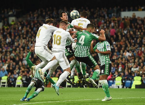 Real Madrid played a goalless stalemate with Real Betis