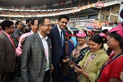 First Pink Ball test match touches 60,000 fans beyond 22 yards with Breast Cancer survivors