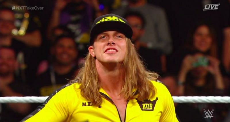 Matt Riddle challenged Adam Cole for the NXT Championship about a month ago.