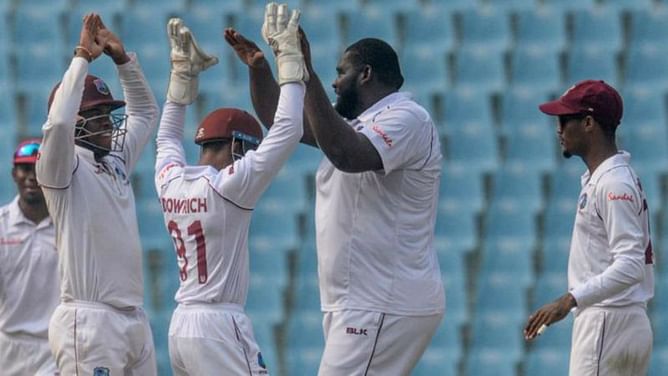 Afghanistan vs West Indies: Rahkeem Cornwall takes spectacular seven to give Windies the edge