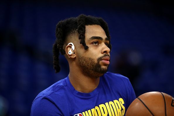 Golden State Warriors guard, D'Angelo Russell was acquired from the Brooklyn Nets in the off season