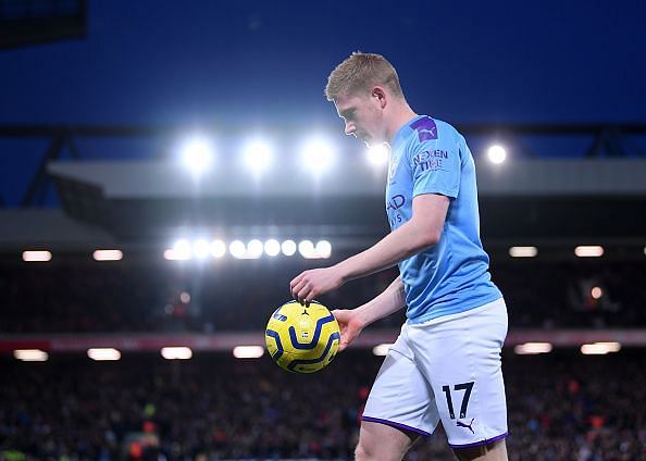 Kevin De Bruyne could have a huge say on Saturday