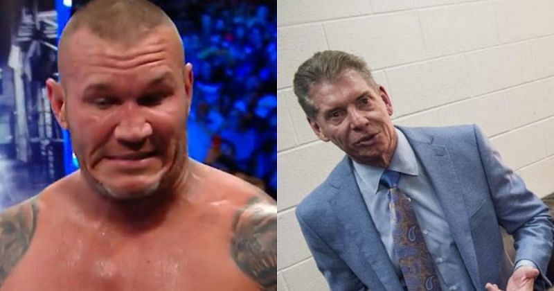 Randy Orton and Vince McMahon.