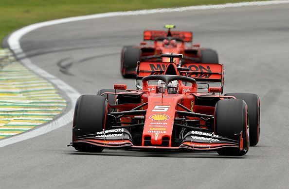 Both Ferraris failed to score any points after crashing out towards the end at Interlagos.