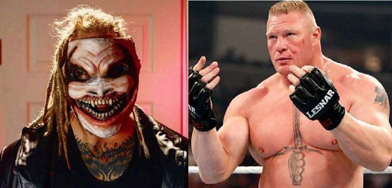 Why not have The Fiend confront Brock Lesnar out of nowhere?