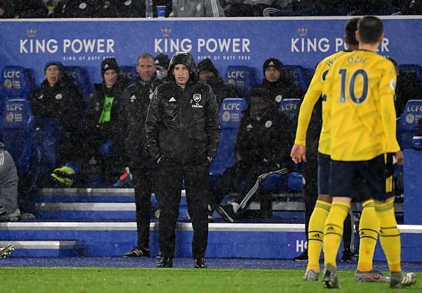 Leicester City v Arsenal FC - Premier League Vitoria Guimaraes v Arsenal FC: Group F - UEFA Europa League