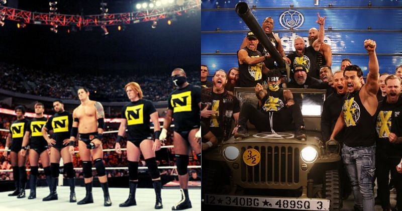 The Nexus/ The current NXT roster.