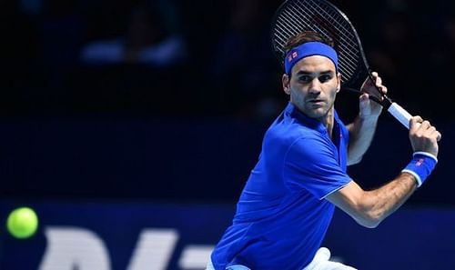 Roger Federer at the ATP Finals