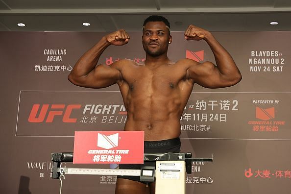 UFC Fight Night Blaydes v Ngannou 2: Weigh-Ins