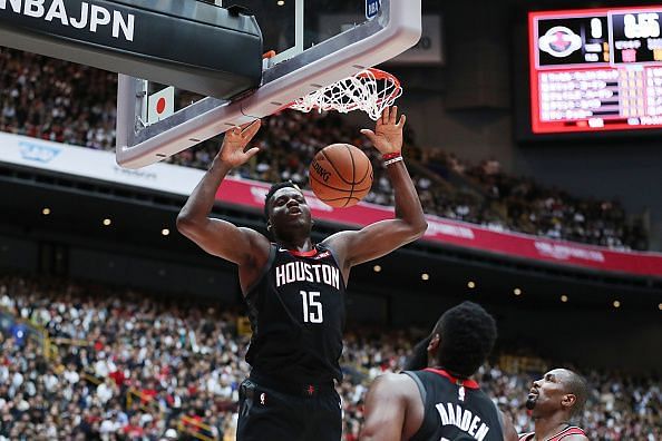 Clint Capela has played a big role in Houston's recent success