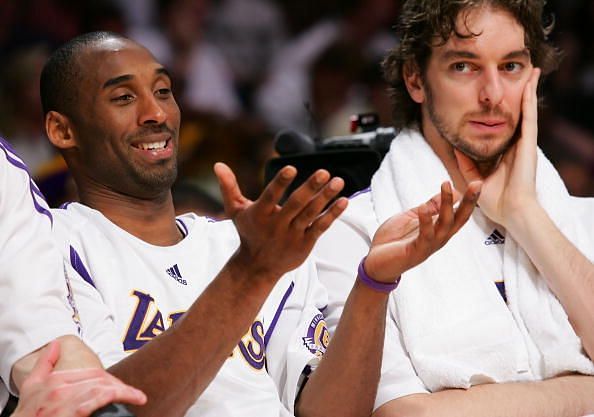 Pau Gasol and Kobe Bryant won two NBA titles together