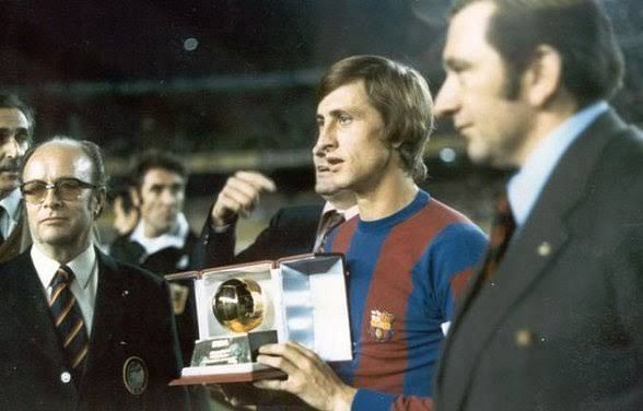 Cruyff left an indelible mark on the game of football