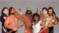 The first-ever Survivor Series team: Macho Man Randy Savage, Hacksaw Jim Duggan, Ricky