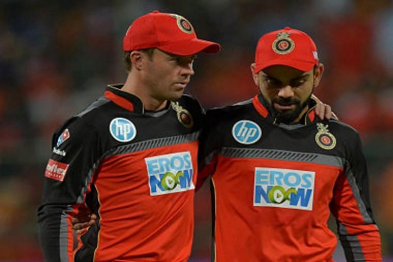 Virat Kohli and AB de Villiers